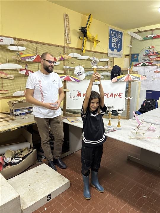 La consegna delle coppe